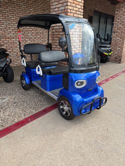 Panda Electric Golf Cart - 72V 2000 W - 2 seater with speakers and all