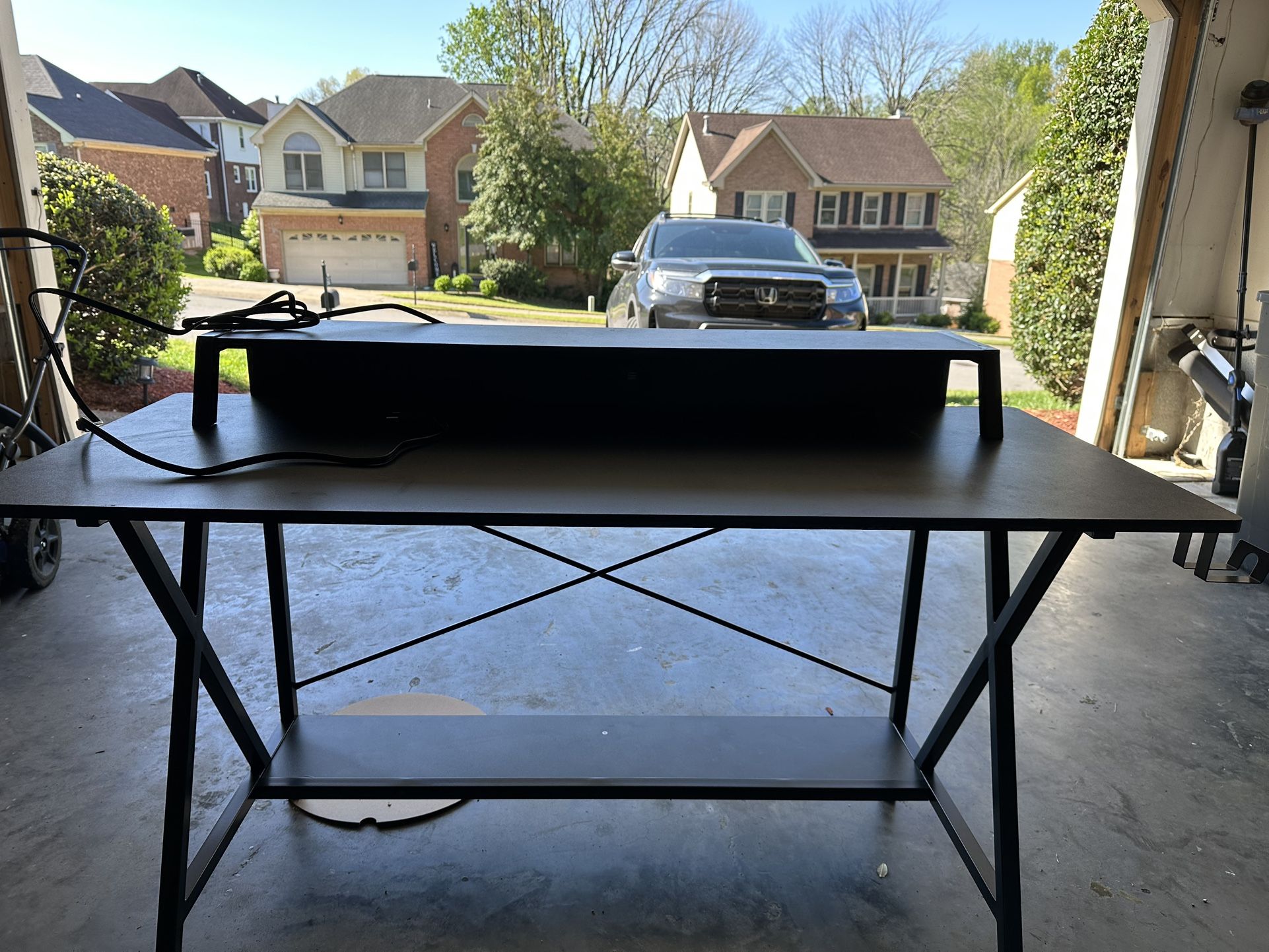 Desk With Built In Power