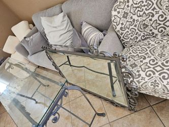 Table and mirror