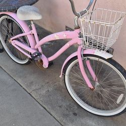 Hello kitty beach cruiser bike