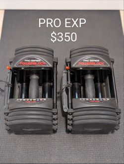PowerBlock Pro EXP Adjustable Dumbbells 50 lbs