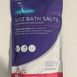 Sitz bath salts postpartum recovery 