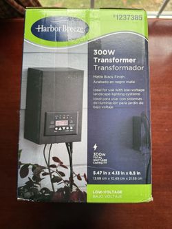 Harbor Breeze 300 -Watt Multi-Tap Transformer Landscape Lighting #2661CR6