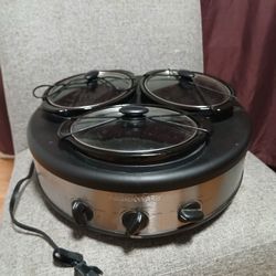 CROCK POT A TROIS