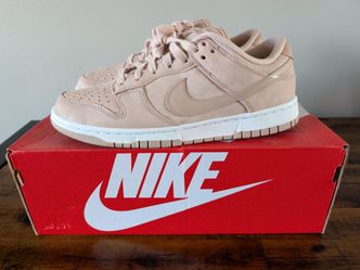 Nike Dunk Low Pink Oxford, Suede