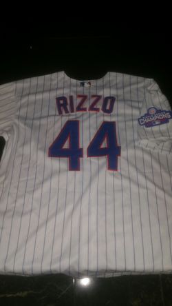 Cubs Rizzo size large jersey World series