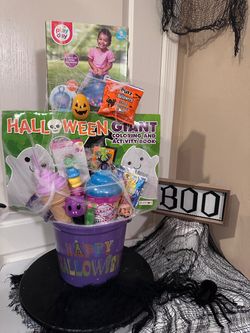 Ice cream Halloween boo bucket👻