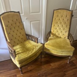Vintage Velvet chairs