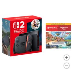 Nintendo switch 2 to Mario kart world bundle + Nintendo switch 2 pro controller