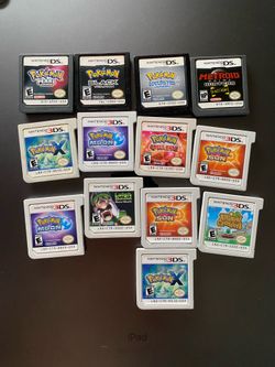 Nintendo Ds and 3Ds Games
