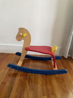 Wooden Rocking Horse