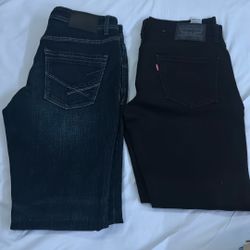Levi Buckle Jeans