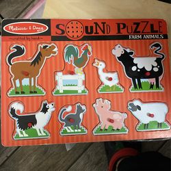 Melissa Doug Farm Puzzle
