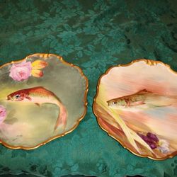 Limoges Porcelain Plates 