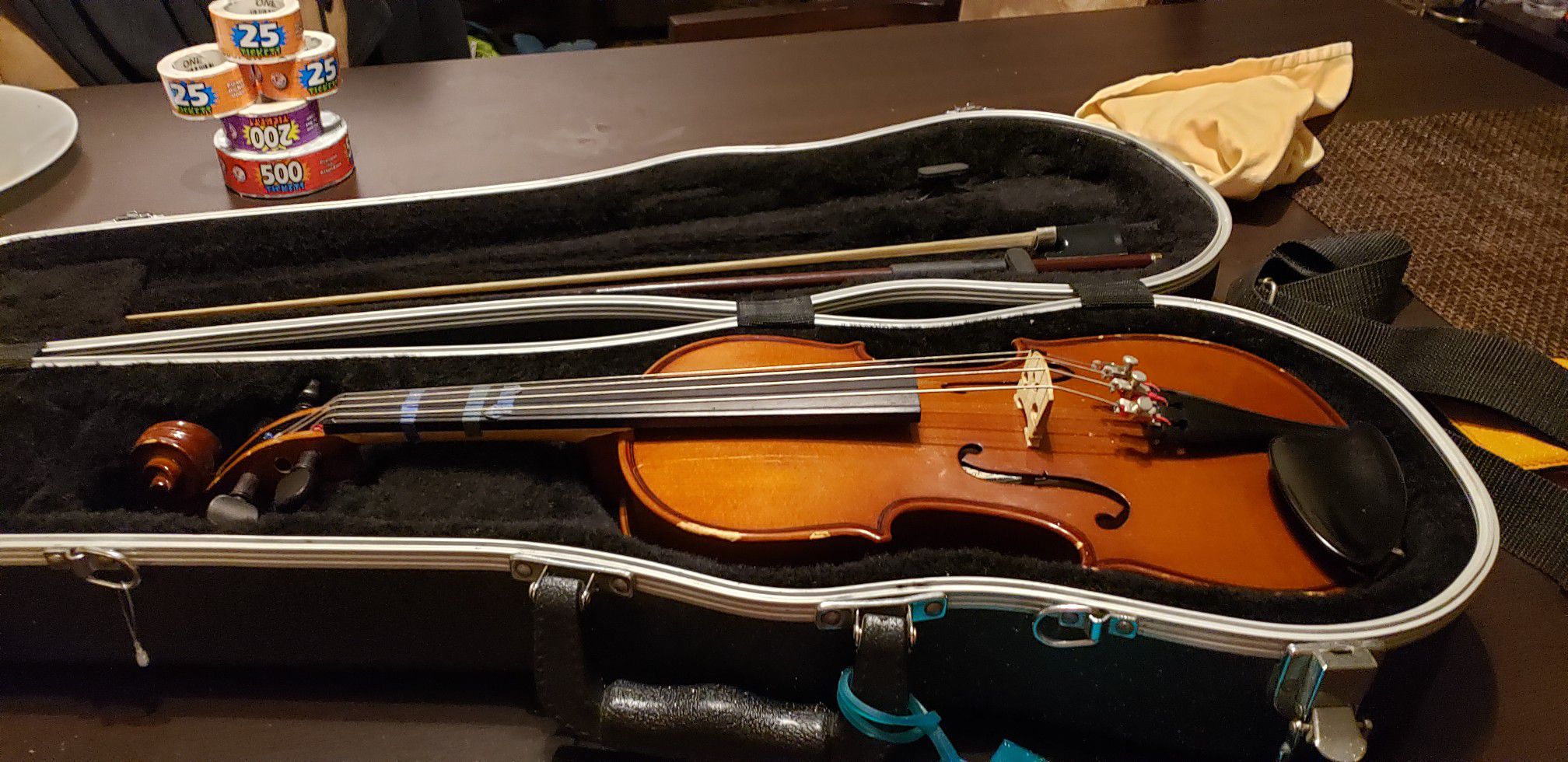 violin authentic vintage