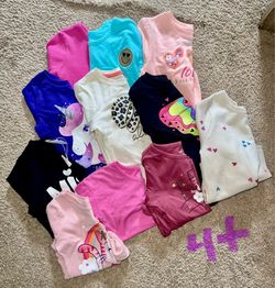 Toddler girl long sleeve shirts size 4t