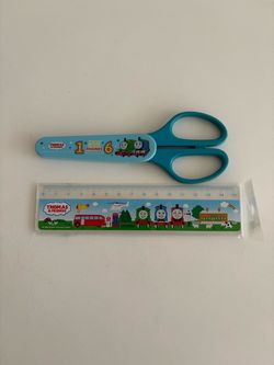 Thomas & Friends Japan Scissors and New Ruler, Both for $3, Purchased in Japan