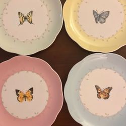 Lenox Butterfly Meadow Dessert Plates 