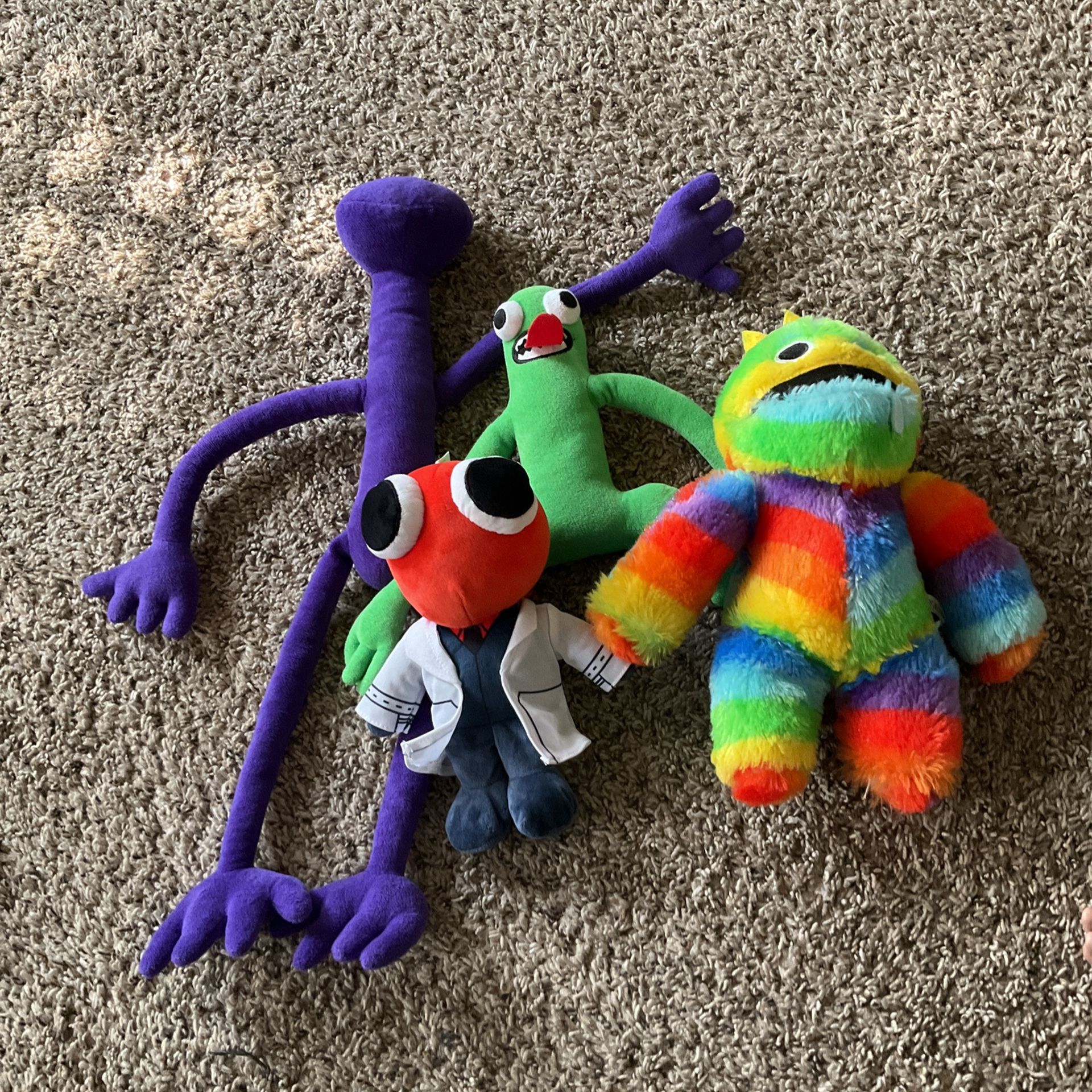 Rainbow Friend Plushies