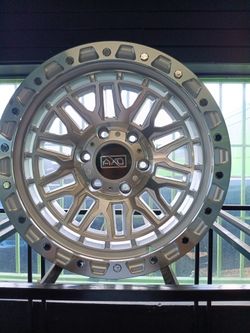 AXD WHEELS 17x9 6x139 On New Tires 265 70 17