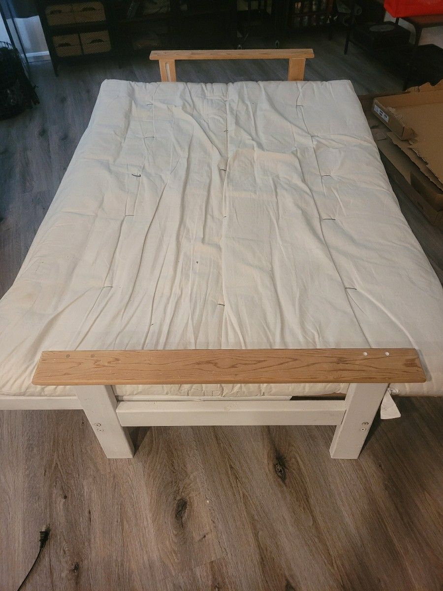 FREE: Queen size Bed/Futon Couch