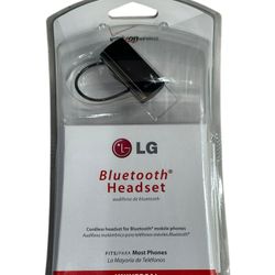 Verizon Wireless LG Bluetooth Headset LG Universal LBT210Z New In Box
