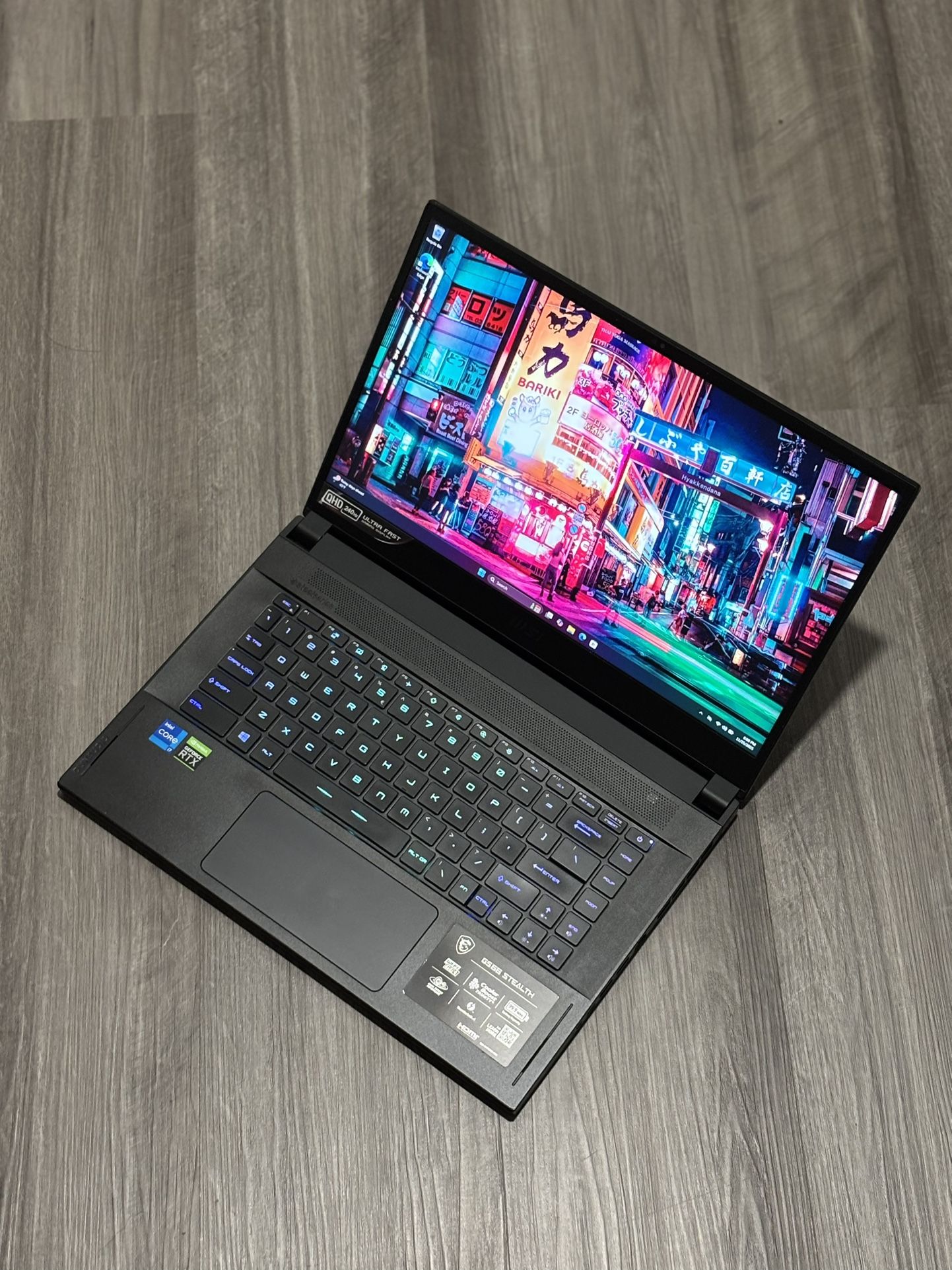 MSI GS66 Stealth Gaming Laptop – i7-11800H, RTX 3080, 64GB RAM, 1TB SSD