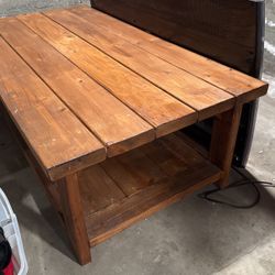 Solid Wood Table Set 
