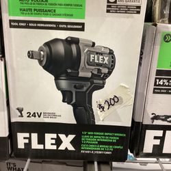 Flex 24v Brushless 1/2 Mid Torque Impact Wrench (Tool-Only) $200