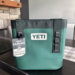 Yeti Camino 20 Carryall Tote Black Forest Green Limited Edition 