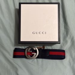 Gucci Web Belt