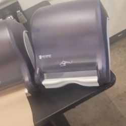 San Jamar toils paper and soap  dispenser  for office  or restaurant