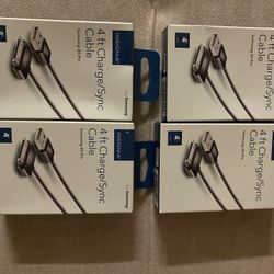 4 Pieces of Insignia/sync Samsung charger 