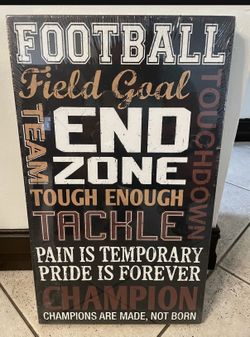 Football Wall Decor-NEW