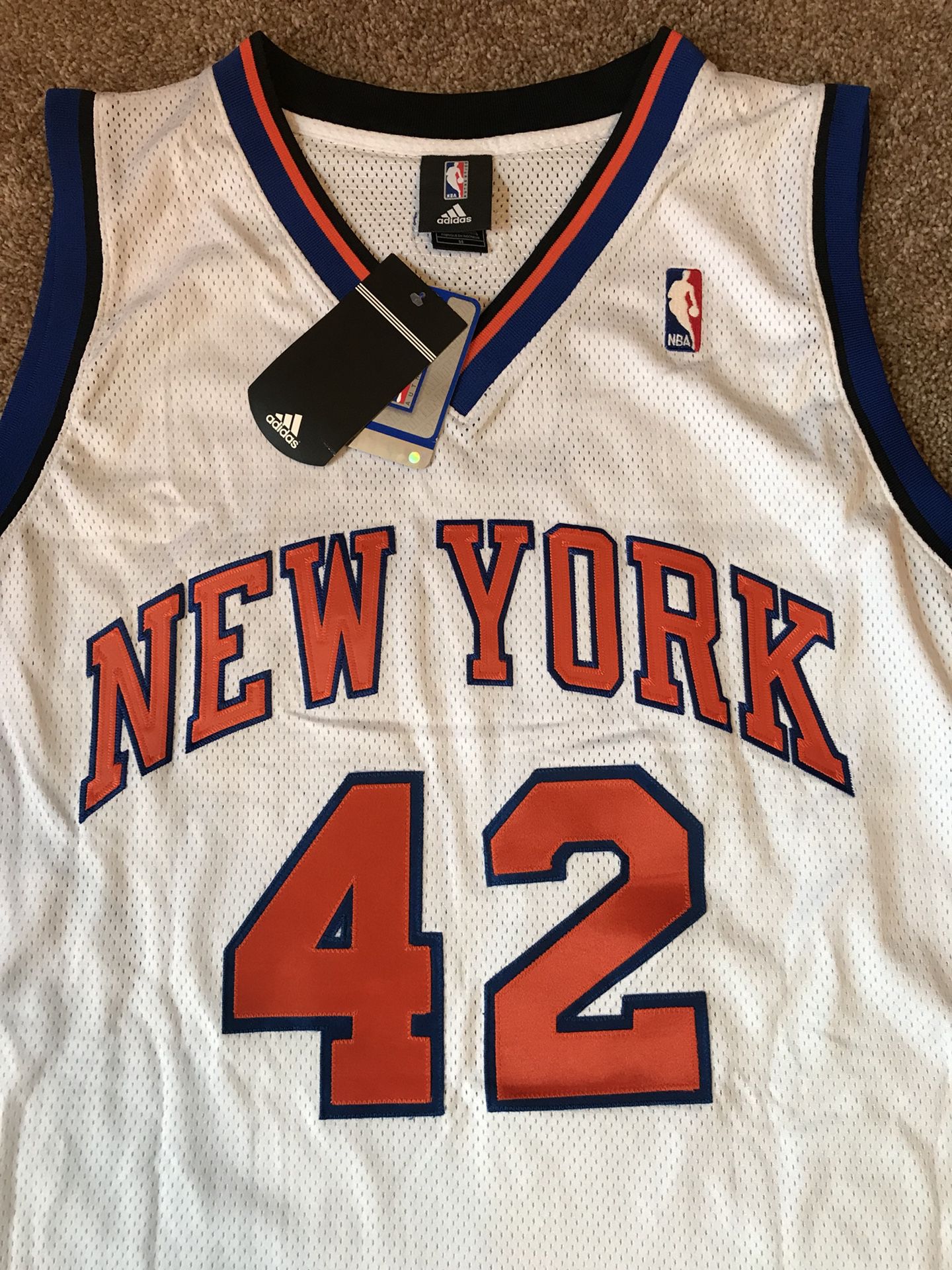 Authentic Vintage Adidas NBA New York Knicks David Lee Basketball Jersey