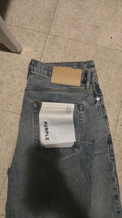 Purple jeans