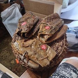 Rawlings Baseball Gloves, 12,12,13 Inch