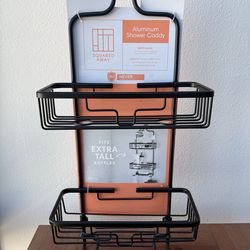 New! Aluminum shower caddy