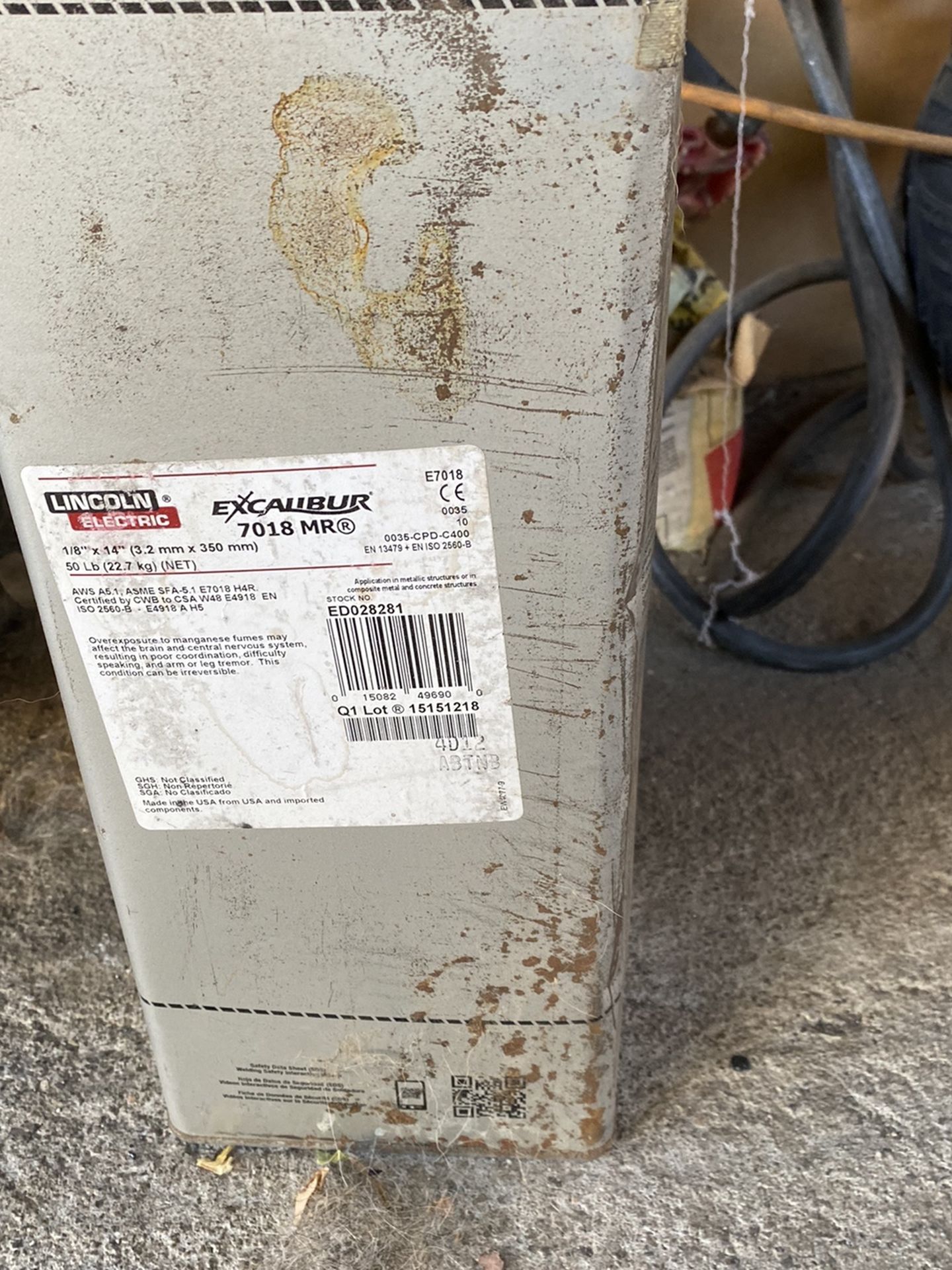 Lincoln Excalibur 1/8 7018 Welding Rod for Sale in Bloomington, CA ...
