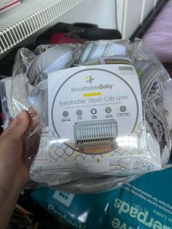 Breathable Mesh Crib Liner