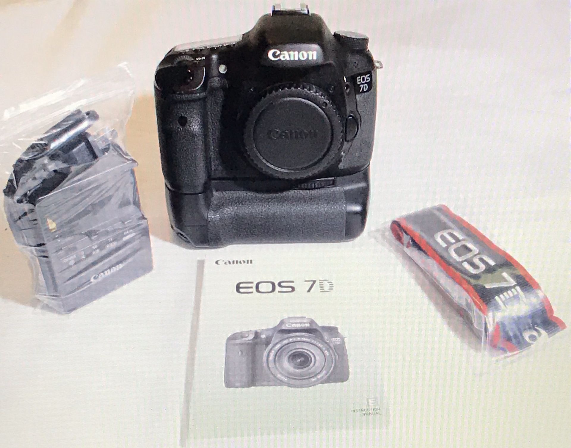 Canon EOS 7D with BG-E7