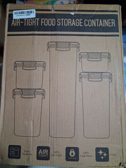 Bran new airtight food storage containers