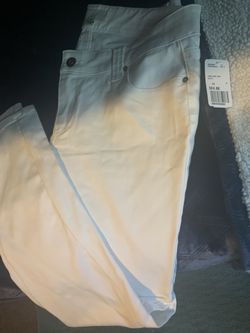 #forever 21 #new #jeans #white #soft jean #size 14 #ladies