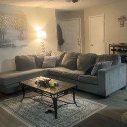 Sectional Sleeper Gray Couch