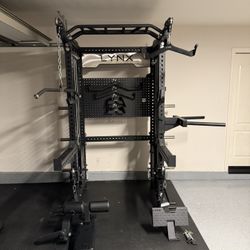 PRO 2-1 Ultimate Half Rack Functional Trainer/Gym Equipment/ Home Gym/ Fitness/ FREE DELIVERY 🚚 