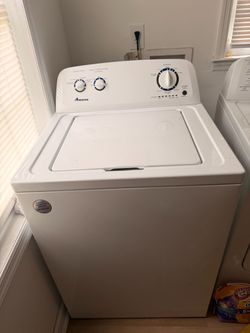 Amana Top Load Washing Machine & Dryer set