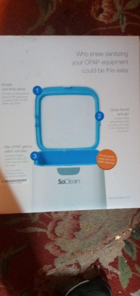 SoClean 2 Bi Pap/ C Pap Cleaner