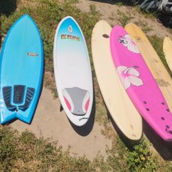 Surfboards $50 To $250