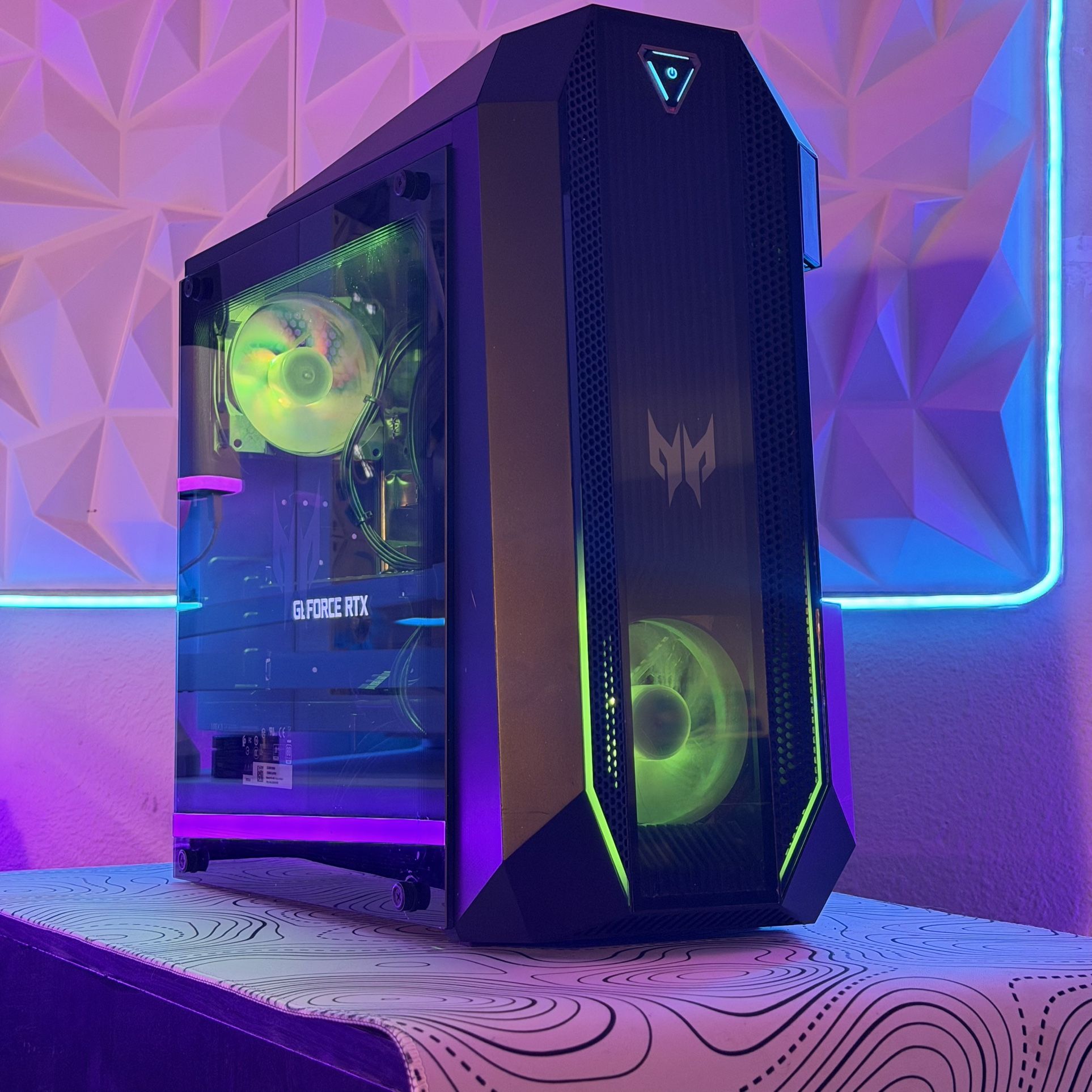 Acer Orion 3000 Gaming PC Desktop Computer RGB RTX 2060 Intel I5