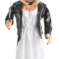 3.5 foot tall Tiffany Valentine Animated Doll Animatronic